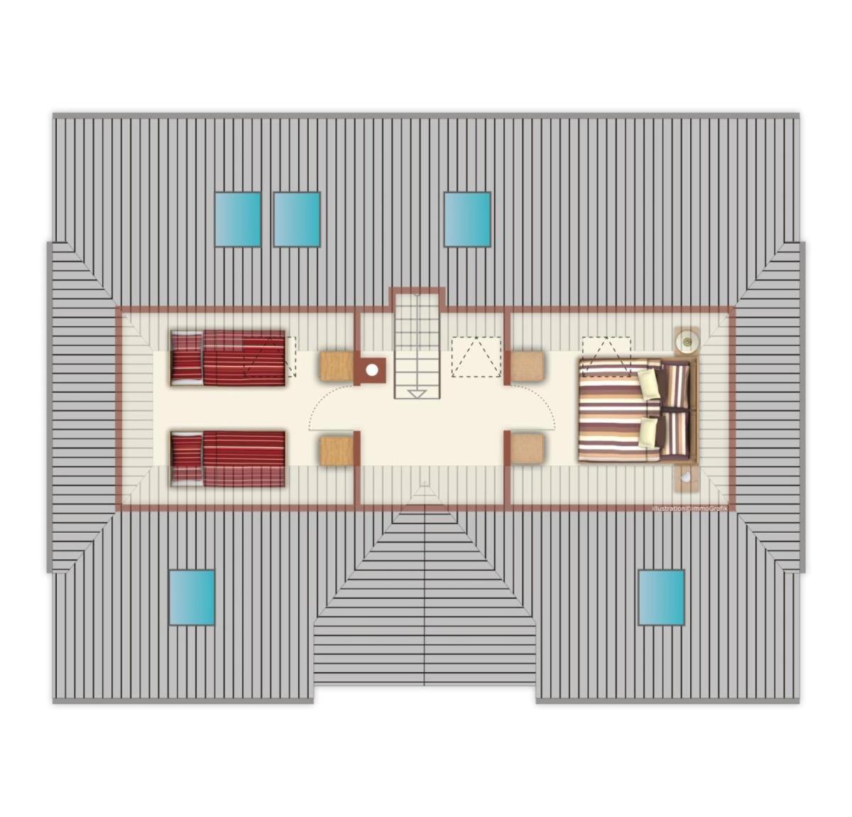 Wald&meer/oberdeck Apartment *